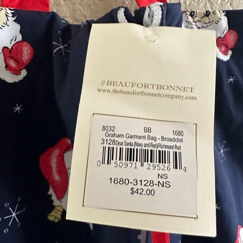 HP The Beaufort Bonnet Company Graham Garment Bag NWT